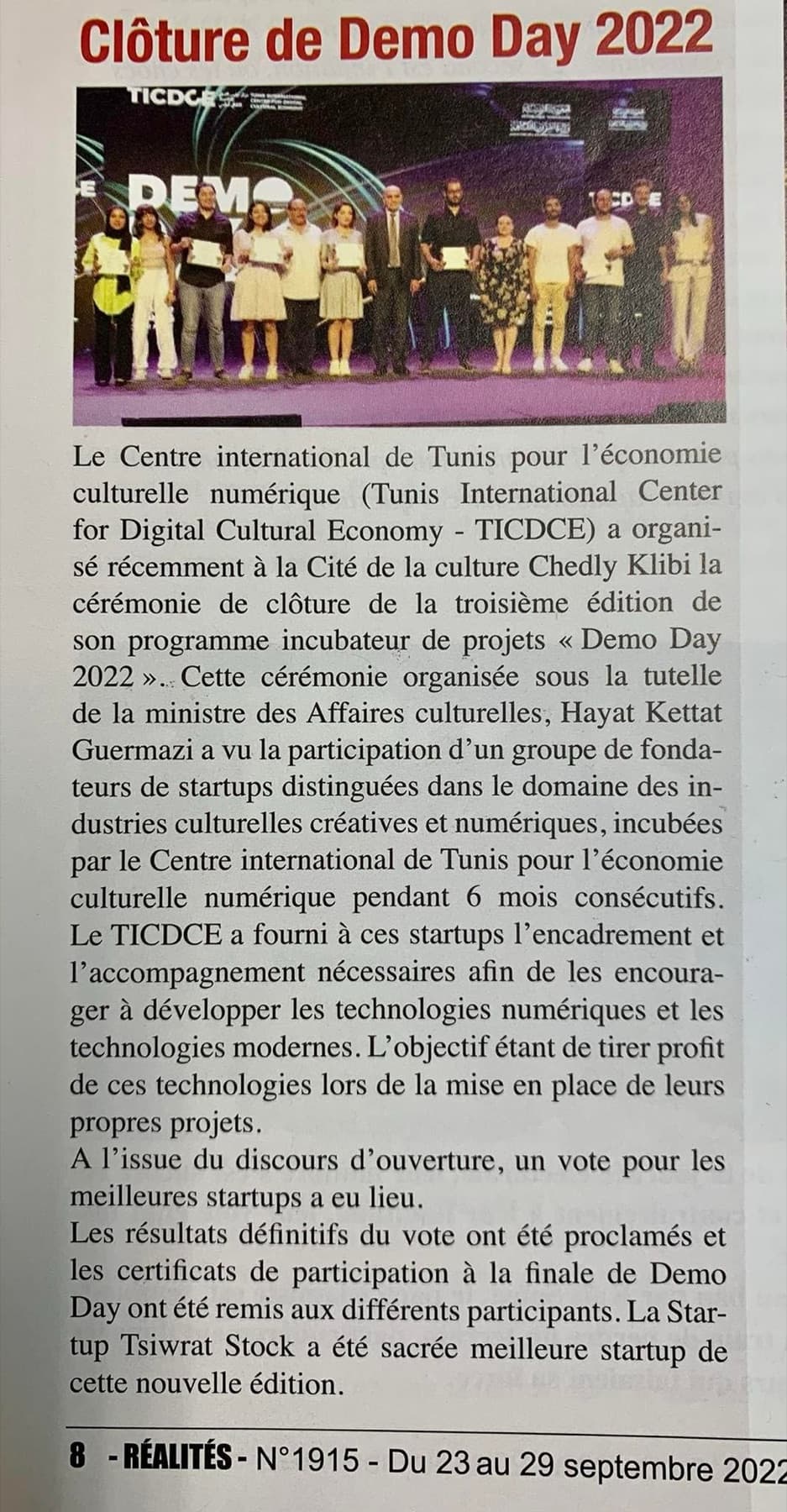 Tsiwrat sur scène — visuel 2