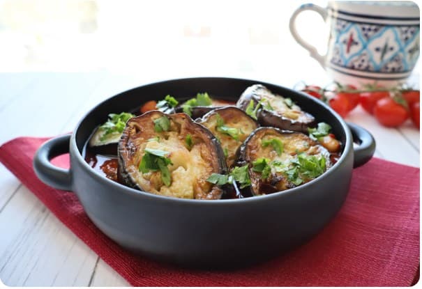 Tajine d’aubergines