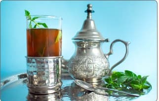 Thé à la menthe